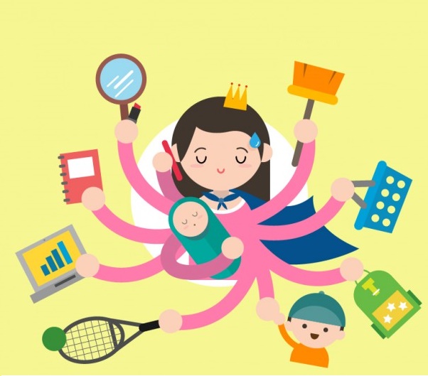 super-woman-multitasking-illustration_23-2147534278