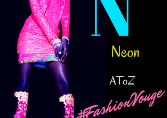 Neon fashion is most bright and trendy style of future