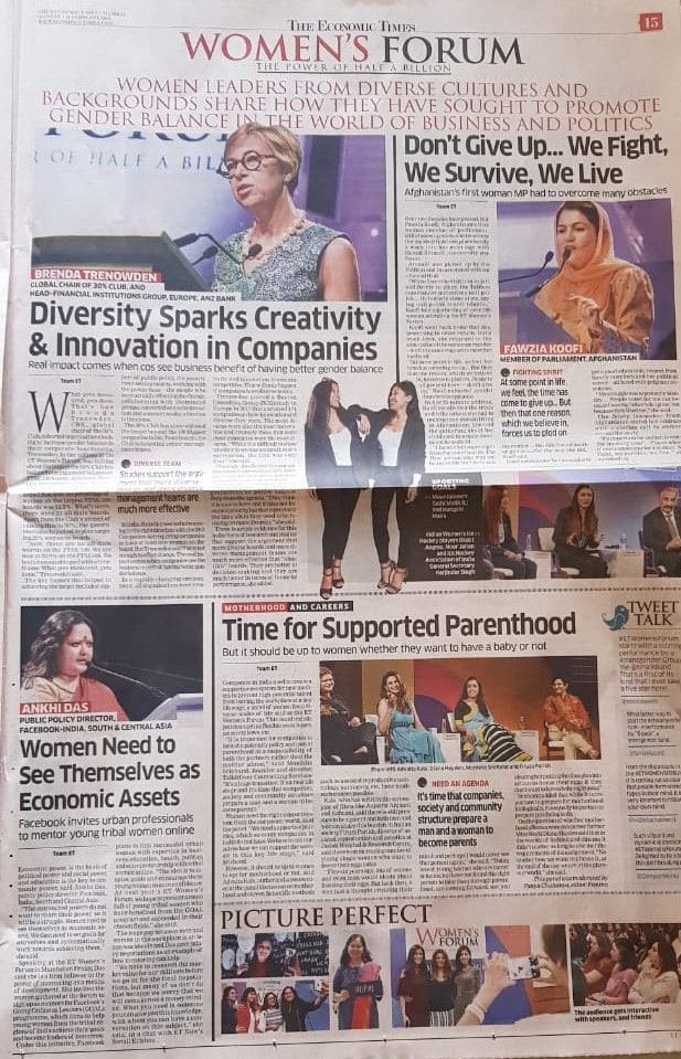 The Economic Times Women's forum