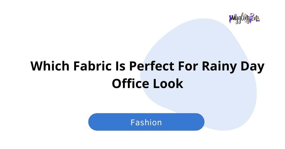 Rainy Day office look
