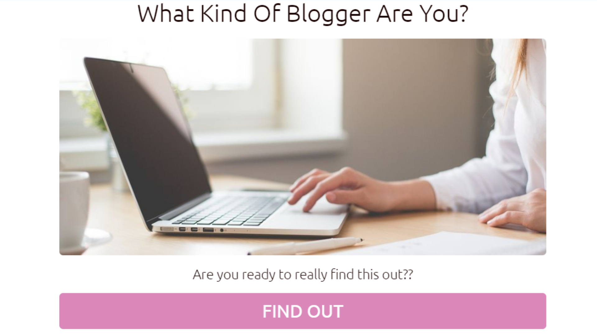 What kind of blogger