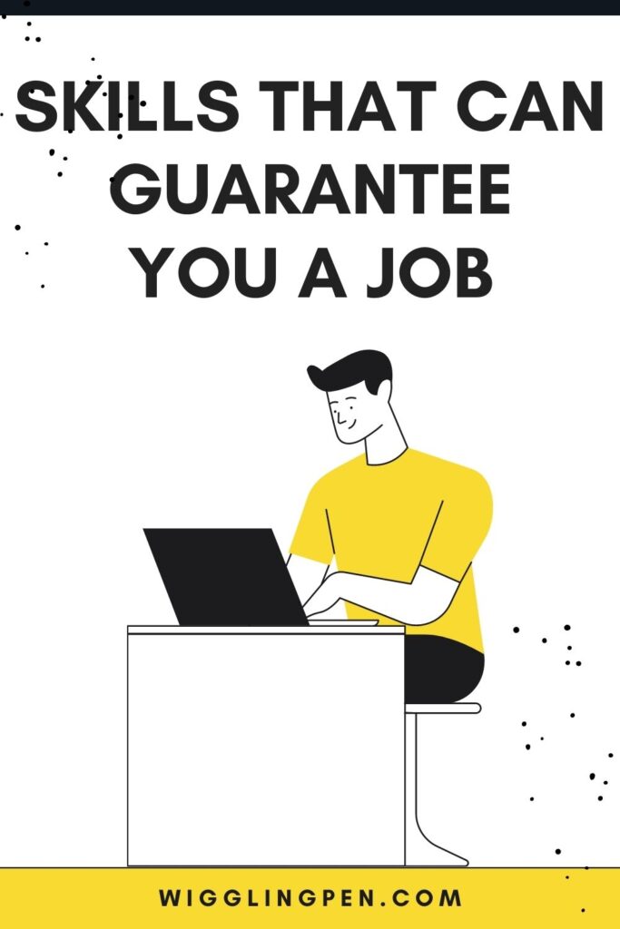 GUARANTEE YOU A JOB
