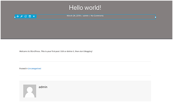 Create a Custom WordPress Theme