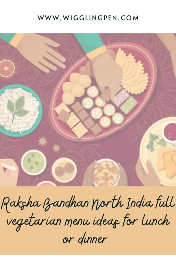 North India full vegetarian menu