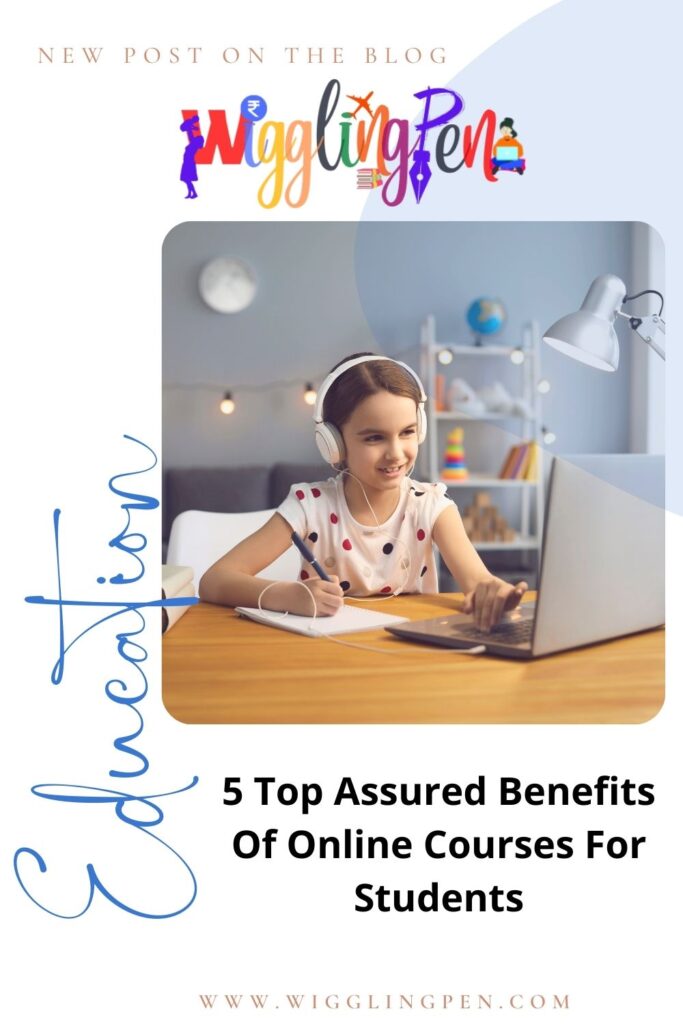 Benefits of Online courses