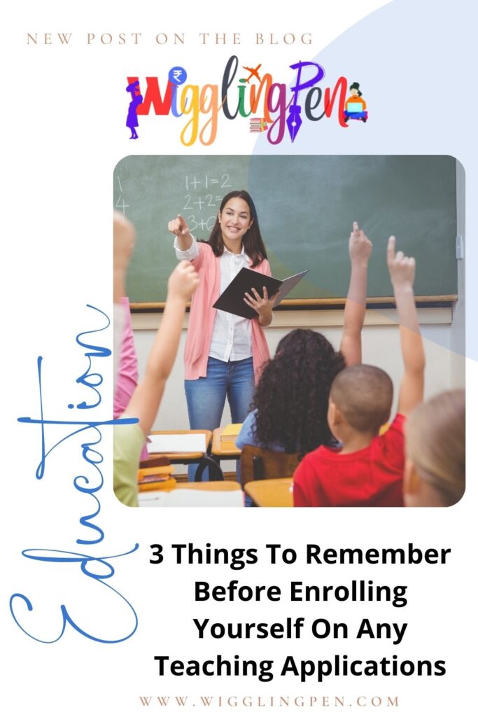 Teaching Applications