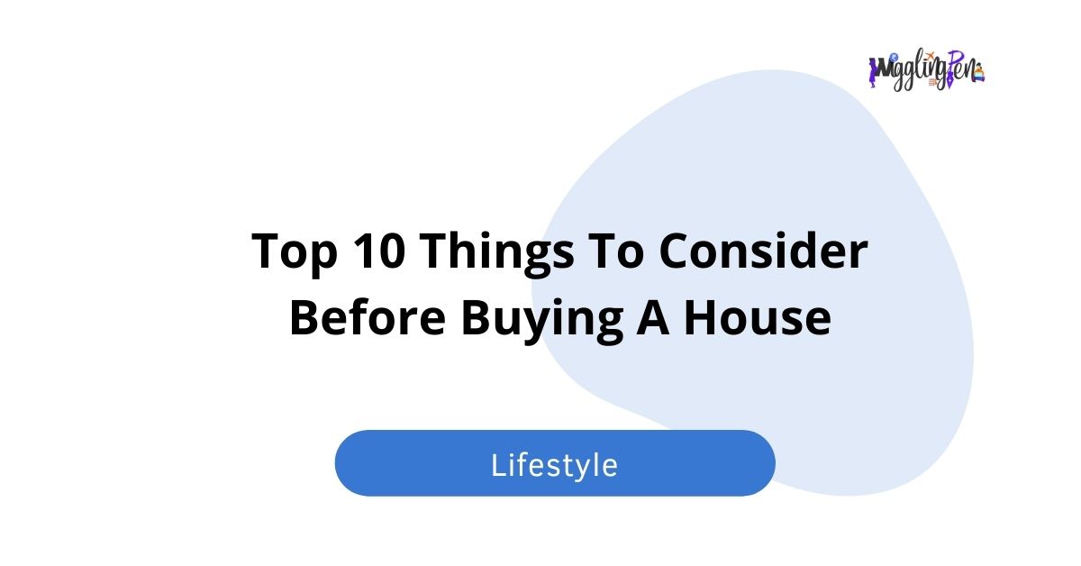 Buying a house