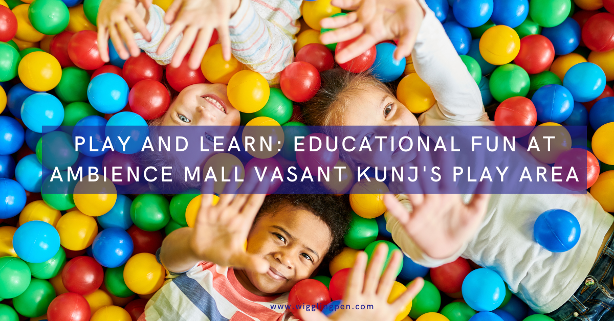 Play and Learn: Educational Fun at Ambience Mall Vasant Kunj’s Play Area