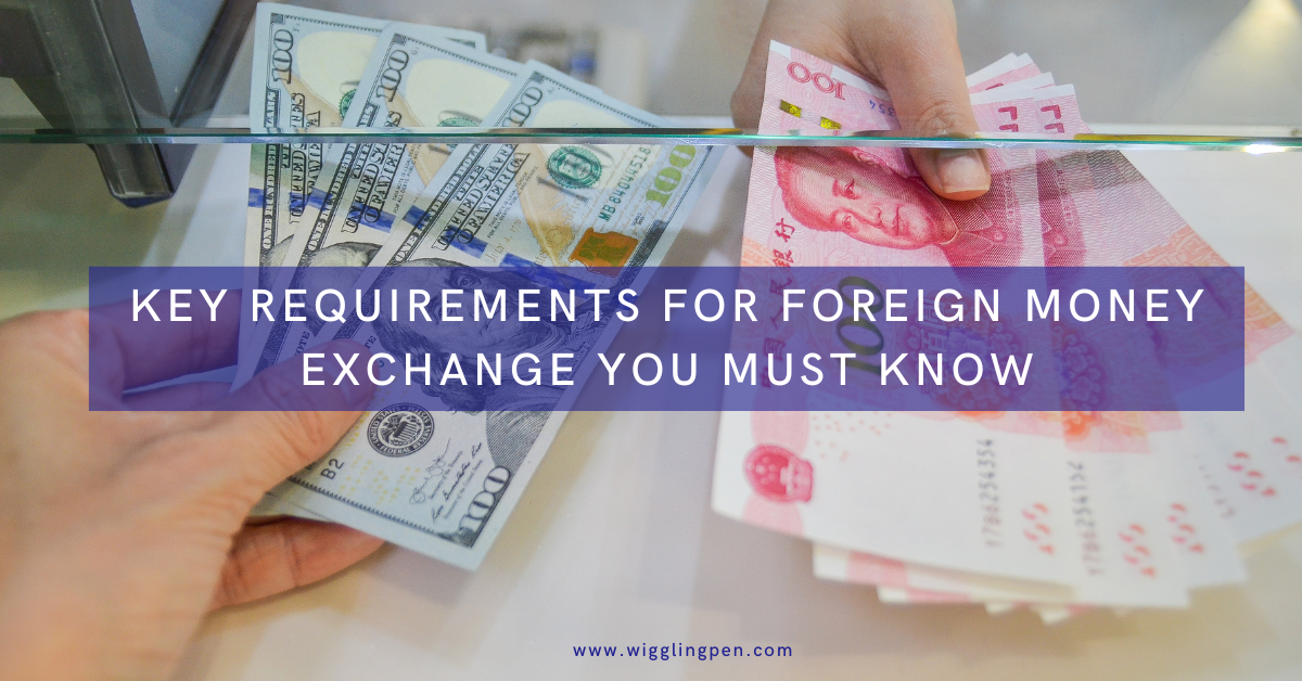 5 Key Requirements For Foreign Money Exchange You Like To Know