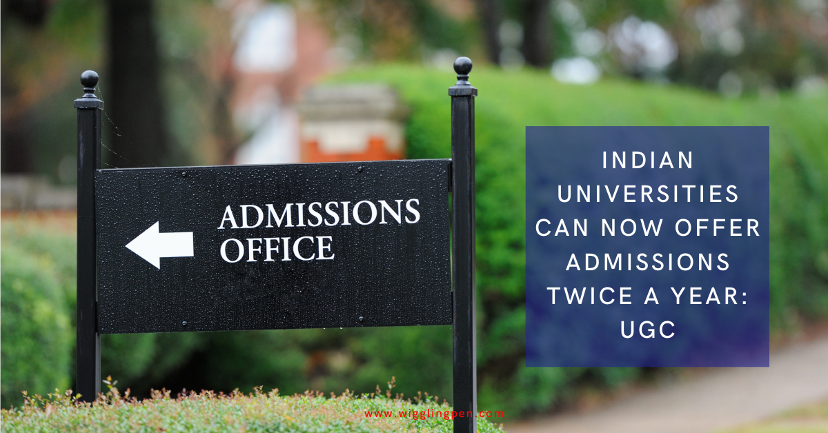 Indian Universities Can Now Offer Admissions Twice A Year: UGC