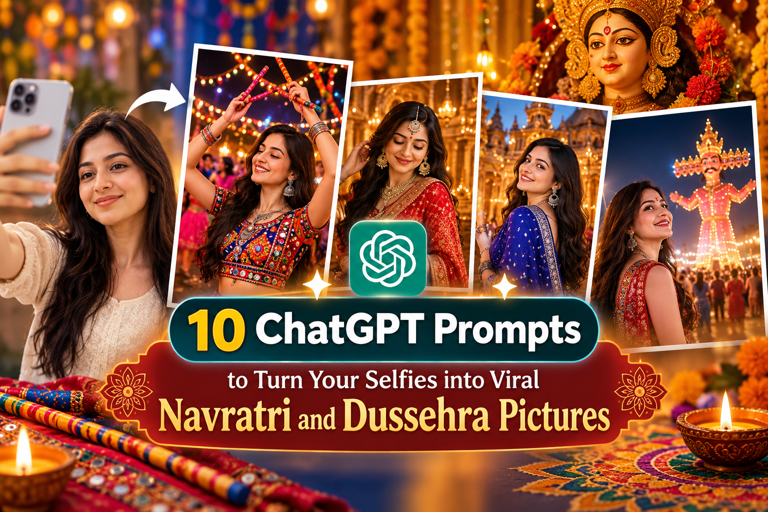 10 ChatGPT Prompts to Create Viral Navratri Photos in 2026